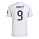 Real Madrid Kylian Mbappe #9 Replike Domaci Dres 2025-26 Kratak Rukav
